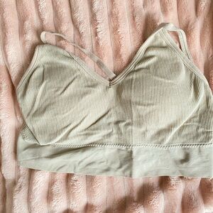 Beige bra